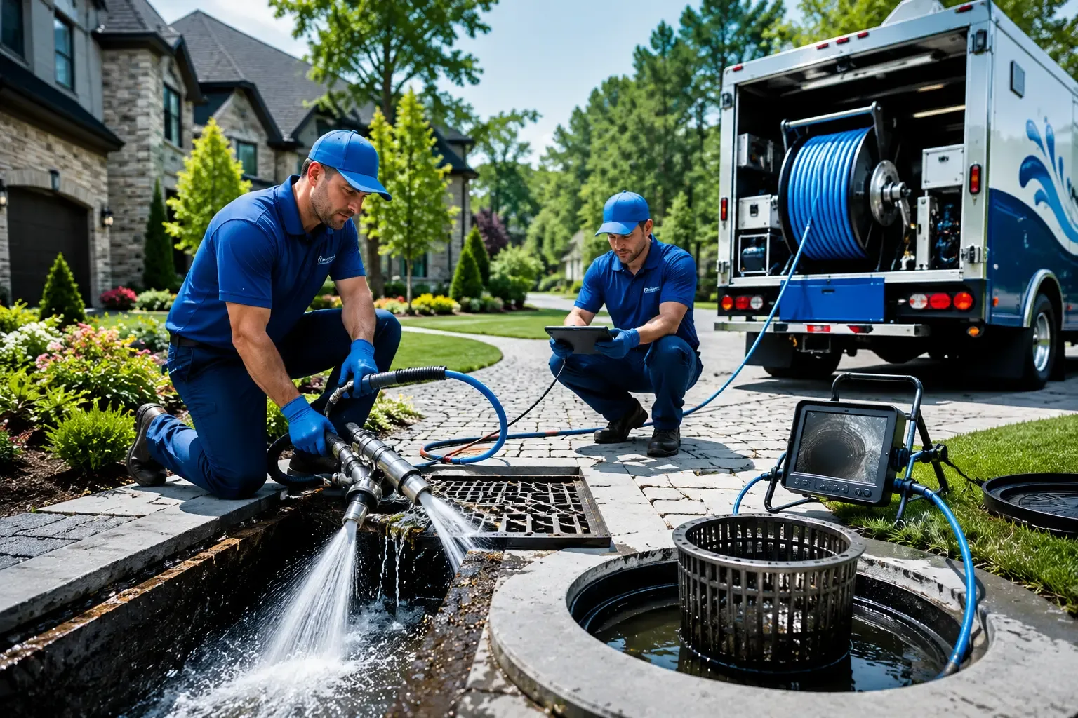 Local outdoor drain cleaning professionals in La Madera, NM